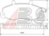 A.B.S. 36775 OE Brake Pad Set, disc brake